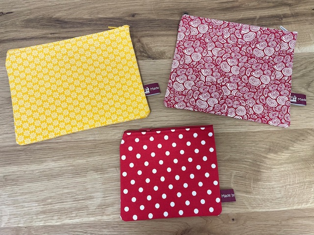 Reißverschlusstasche